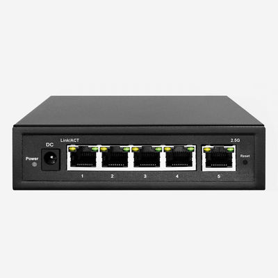 Layer 2 Managed PoE 2.5 Gigabit Switch With 5 2.5G Auto Sensing RJ45 Ports