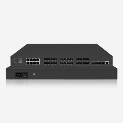 4 SFP+ 10GB Layer 3 Switch กับ 16 สายสลับ SFP 1Gbps และ 8 สายสลับ Combo 1Gbps สําหรับสภาพแวดล้อมธุรกิจ
