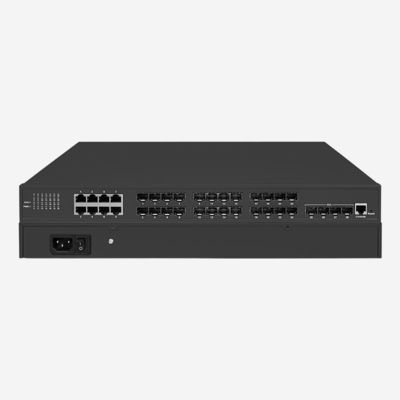 8G คอมโบ และ 16 Giga SFP, 4 SFP+ 10GB Layer 3 Switch / QoS ใช่, บริหารเครือข่ายของคุณอย่างมีประสิทธิภาพ